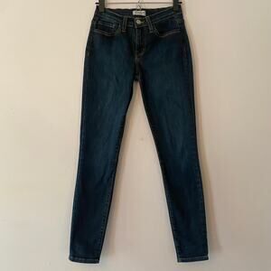 Judy Blue Skinny Fit Dark Wash Jeans Made in USA Preppy Women's size 5 / 27